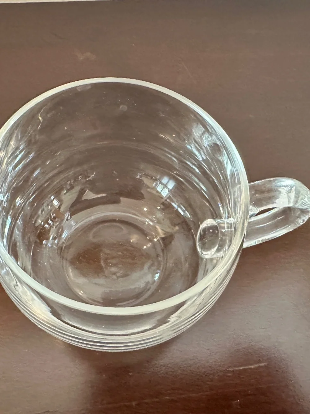 Dansk Sugar And Creamer Clear Glass 2 Piece Set Scandinavian Style W/box
